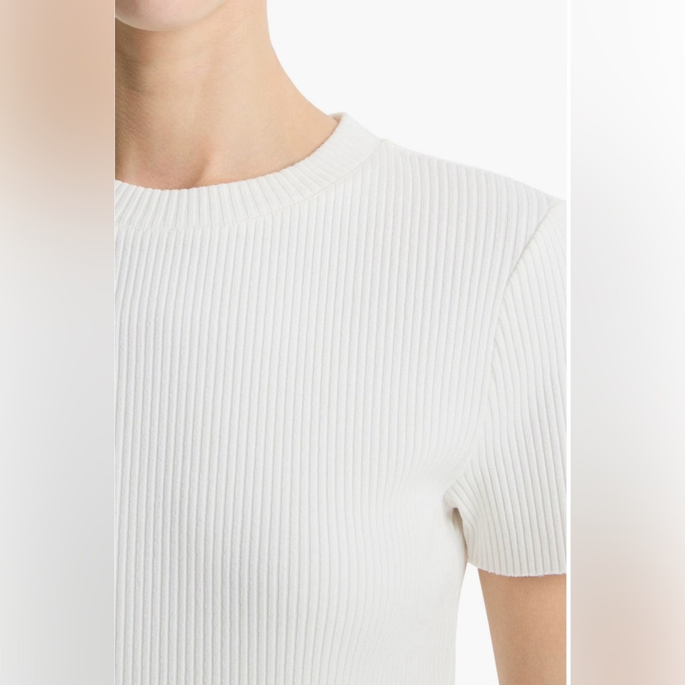 Vince Ribbed Body-Con Dress - Picture 3 of 6